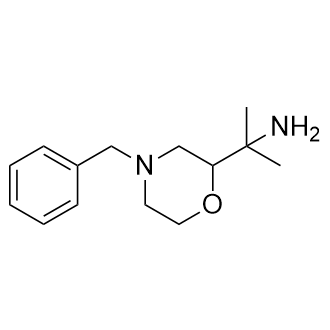 2-(4-Benzylmorpholin-2-yl)propan-2-amine Structure