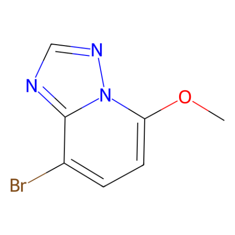 8-bromo-5-methoxy-[1,2,4]triazolo[1,5-a]pyridine Structure
