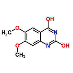 6,7-Dimethoxyquinazoline-2,4-dione Structure