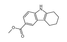 methyl 2,3,4,9-tetrahydro-1H-carbazole-6-carboxylate Structure