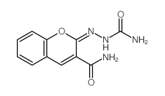 Hydrazinecarboxamide,2-[3-(aminocarbonyl)-2H-1-benzopyran-2-ylidene]- picture