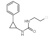 1-(2-chloroethyl)-3-(2-phenylcyclopropyl)urea结构式