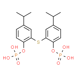 bis[thiobis(p-isopropylphenyl)] bis(dihydrogen phosphate) picture