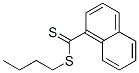 1-Naphthalenecarbodithioic acid butyl ester structure