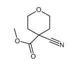 Methyl 4-Cyanotetrahydro-2H-Pyran-4-Carboxylate structure