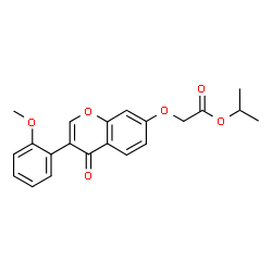 isopropyl 2-((3-(2-methoxyphenyl)-4-oxo-4H-chromen-7-yl)oxy)acetate picture