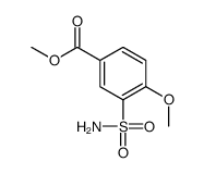 Benzoic acid, 3-(aminosulfonyl)-4-methoxy-, methyl ester picture