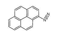 pyrene-1-diazonium Structure