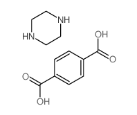 Piperazinium terephthalate结构式