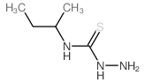 1-amino-3-butan-2-yl-thiourea结构式