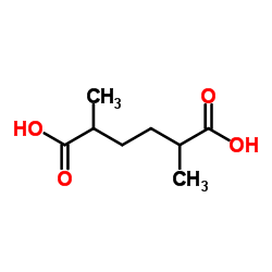 2,5-二甲基己二酸结构式