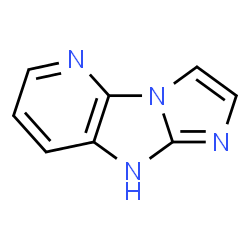 1H-Imidazo[2,1:2,3]imidazo[4,5-b]pyridine(9CI) Structure