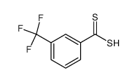 m-trifluoromethyl dithiobenzoic acid Structure