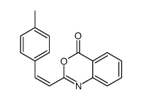 2-[2-(4-methylphenyl)ethenyl]-3,1-benzoxazin-4-one Structure