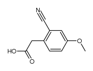 2-(2-cyano-4-Methoxyphenyl)acetic acid picture