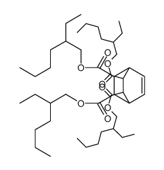 tetrakis(2-ethylhexyl) bicyclo[2.2.2]oct-7-ene-2,3,5,6-tetracarboxylate Structure