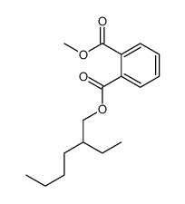 Methyl2-ethylhexylphthala structure