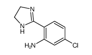 5-Chloro-2-(4,5-dihydro-1H-imidazol-2-yl)aniline结构式