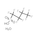 Nonafluorobutanesulfonic acid structure