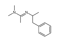 N,N-dimethyl-N'-(1-phenylpropan-2-yl)ethanimidamide Structure