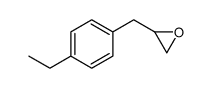 2-[(4-ethylphenyl)methyl]oxirane结构式