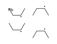 TETRABUTYLLEAD structure