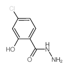 4-氯-2-羟基苯并肼结构式