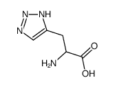 1H-1,2,3-Triazole-4-propanoicacid,alpha-amino-(9CI)结构式