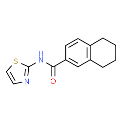 2-Naphthalenecarboxamide,5,6,7,8-tetrahydro-N-2-thiazolyl-(9CI) structure