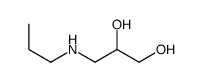 3-(丙基氨基)丙-1,2-二醇结构式