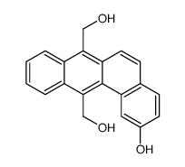 7,12-bis(hydroxymethyl)benzo[a]anthracen-2-ol Structure