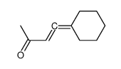 3-Buten-2-one, 4-cyclohexylidene- (9CI)结构式