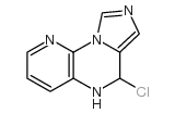 6-氯-5,6-二氢咪唑并[1,5-a]吡啶并[3,2-e]吡嗪结构式