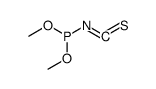 O,O-dimethyl phosphorisothiocyanatidite结构式