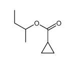 butan-2-yl cyclopropanecarboxylate Structure