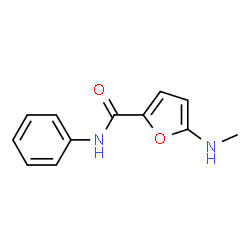 2-Furancarboxamide,5-(methylamino)-N-phenyl- structure