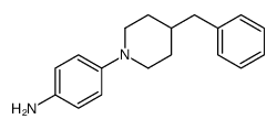 4-(4-benzylpiperidin-1-yl)aniline结构式