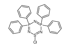 1-Chloro-3,3,5,5-tetraphenyl-1H-1,2,4,6,3,5-thiatriazadiphosphorine picture