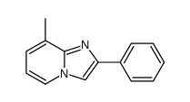 8-Methyl-2-phenylimidazo[1,2-a]pyridine结构式