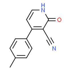 4-(4-METHYLPHENYL)-2-OXO-1,2-DIHYDRO-3-PYRIDINECARBONITRILE Structure