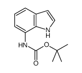 7-N-Boc-Aminoindole Structure