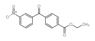 4-ETHOXYCARBONYL-3'-NITROBENZOPHENONE结构式