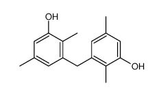 3-[(3-hydroxy-2,5-dimethylphenyl)methyl]-2,5-dimethylphenol结构式