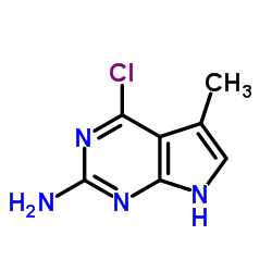 4-Chloro-5-methyl-7H-pyrrolo[2,3-d]pyrimidin-2-amine picture