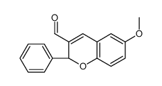 (2R)-6-methoxy-2-phenyl-2H-chromene-3-carbaldehyde Structure