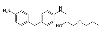 1-[[4-[(4-aminophenyl)methyl]phenyl]amino]-3-butoxypropan-2-ol picture