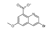 3-bromo-6-methoxy-8-nitroquinoline picture