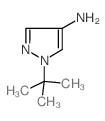 1-(tert-Butyl)-1H-pyrazol-4-amine structure