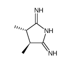 (+-)-trans-3,4-dimethyl-pyrrolidine-2,5-dione-diimine结构式