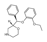 瑞波西汀结构式